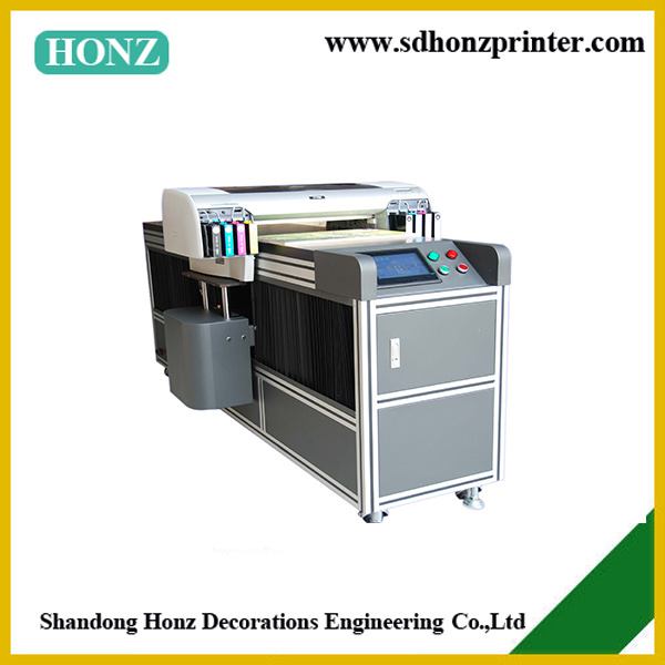 A1 LED Flatbed Printing Machine with White and Varnish 9060 UV Printer