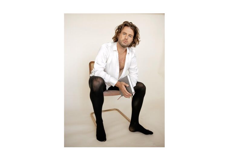 Men's Luxury Thigh High Stockings- Hosiery & Tights For Men- XDress