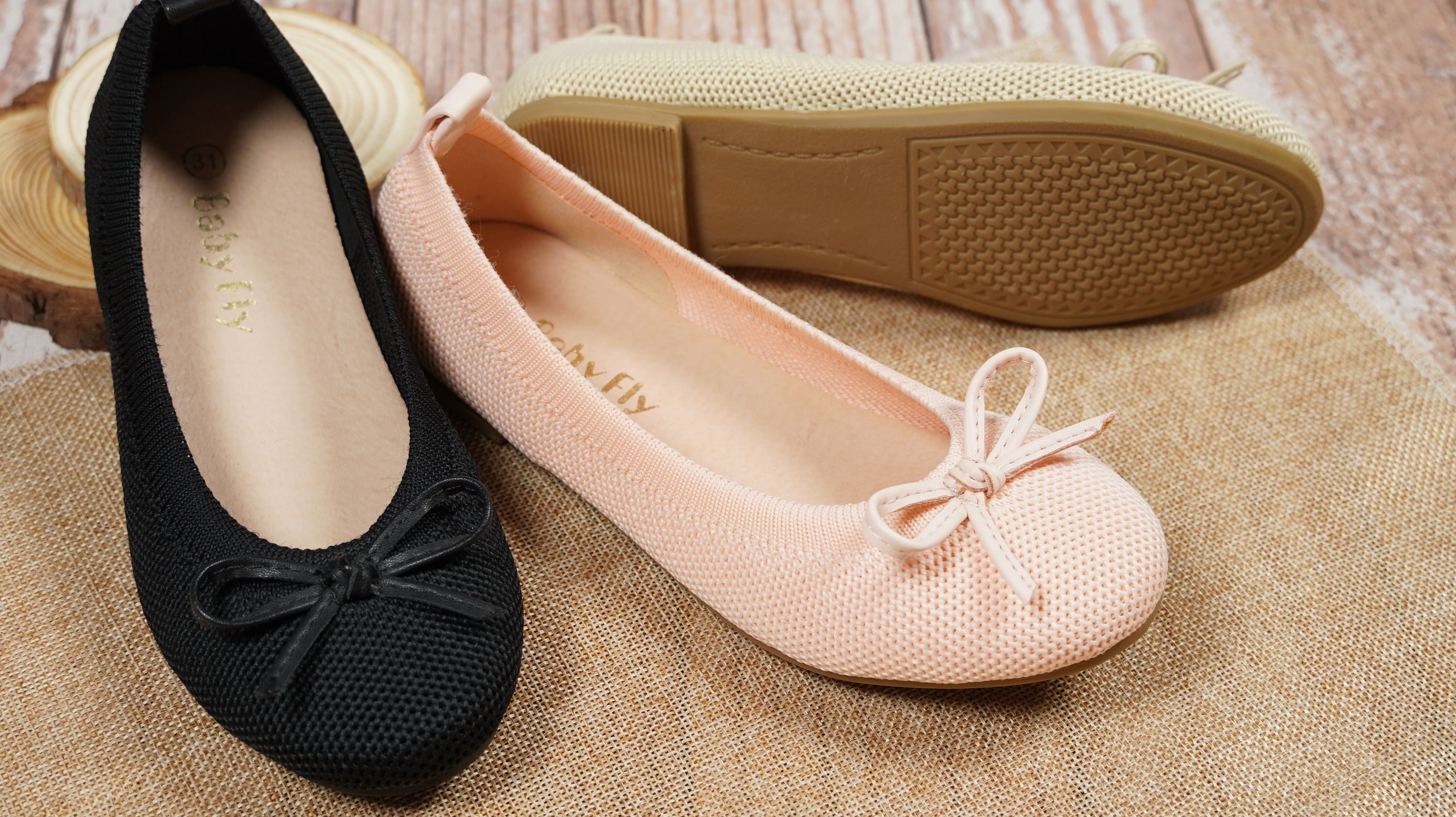 Yidaxing-Bow-Fabric-Ballet-Flats-for-Women-Comfort-Knit-Girls-Flats-HSA1900B-1