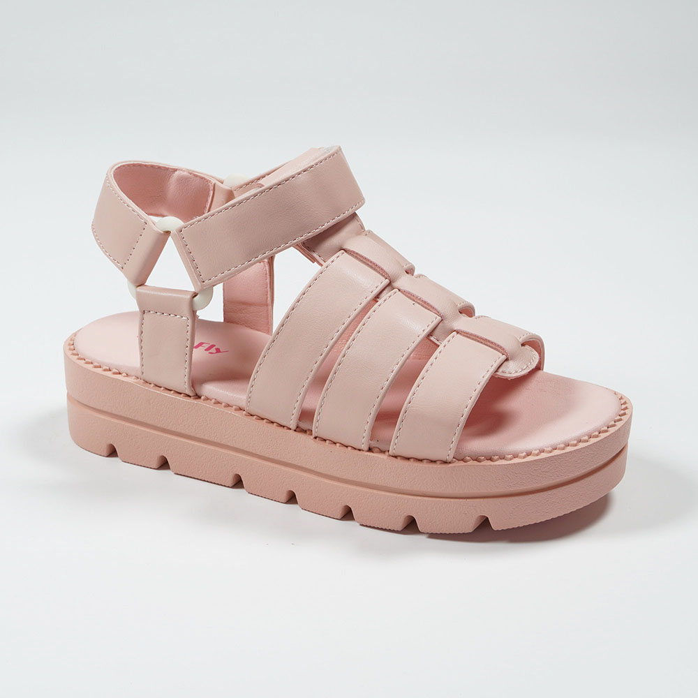 Summer-Cool-Solid-Color-Platform-Flat-Casual-Sandals-YDXZ385B-1-pink