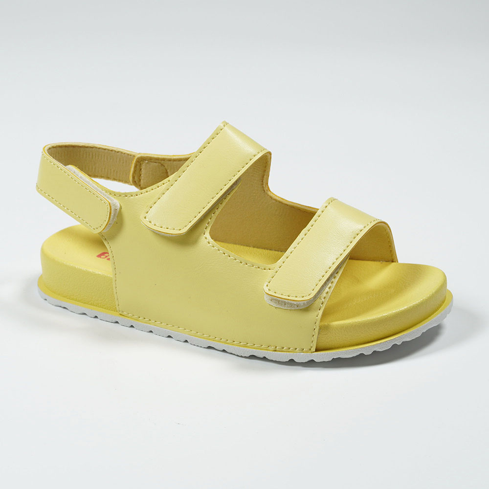 Yidaxing-Pastel-Color-EVA-Outsole-Velcro-Sandals-YDX539C-1-light-yellow