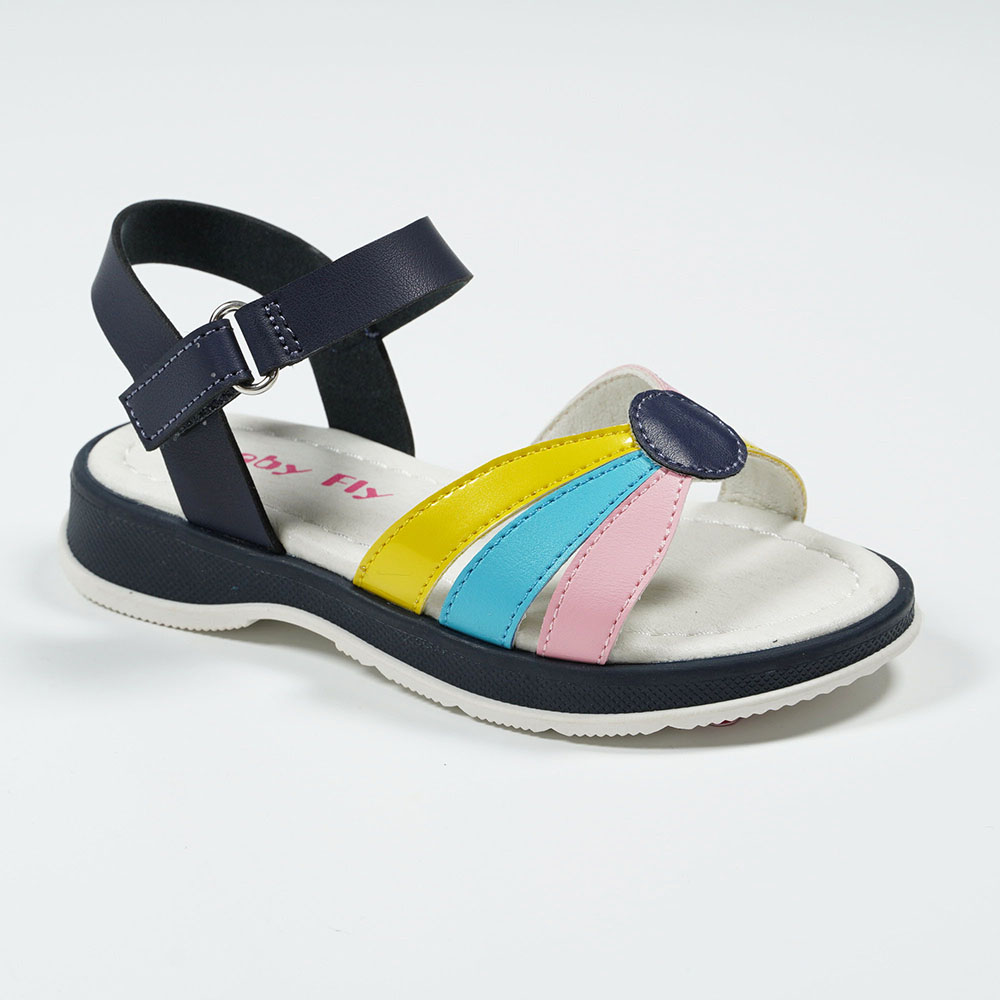 Sandals-With-Arch-Support-Sports-Splicing-PU-Children-Sandals-YDXLS2210-1-navy