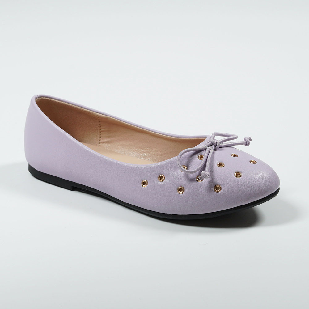 Yidaxing-Lilac-Breathable-Lady-Ballet-Flat-Shoes-ZF2023-5-lilac