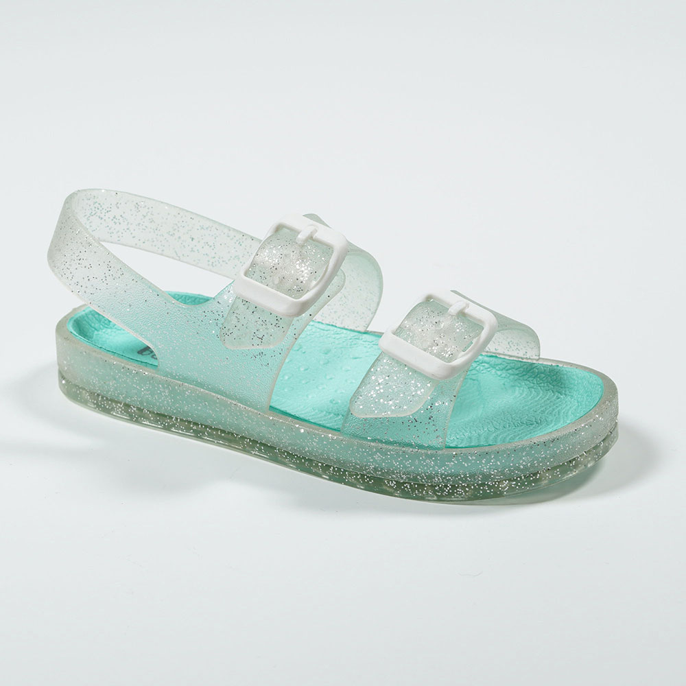 Frosted-Glitter-Jelly-Shoes-PVC-Buckle-Sandals-MS2023-14-mint-green