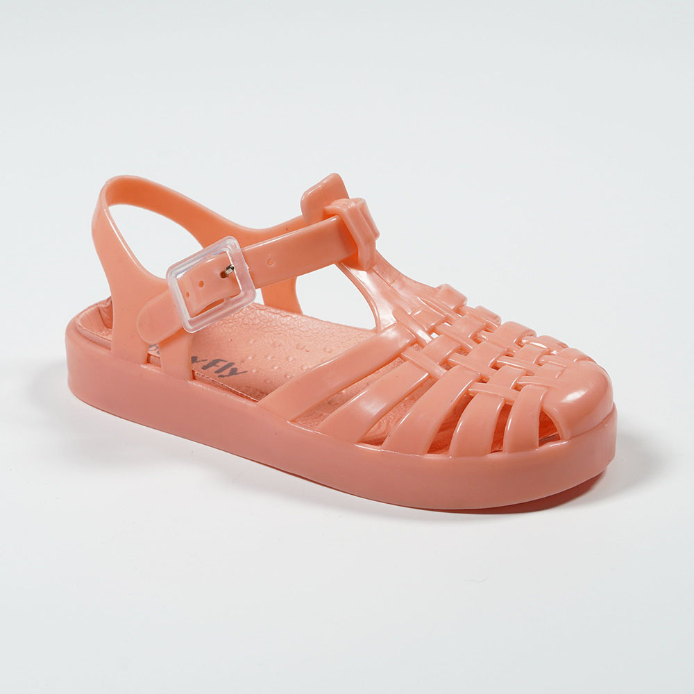 Solid-Color-Opaque-Breathable-Flat-Jelly-Slippers-MS2023-13-salmon