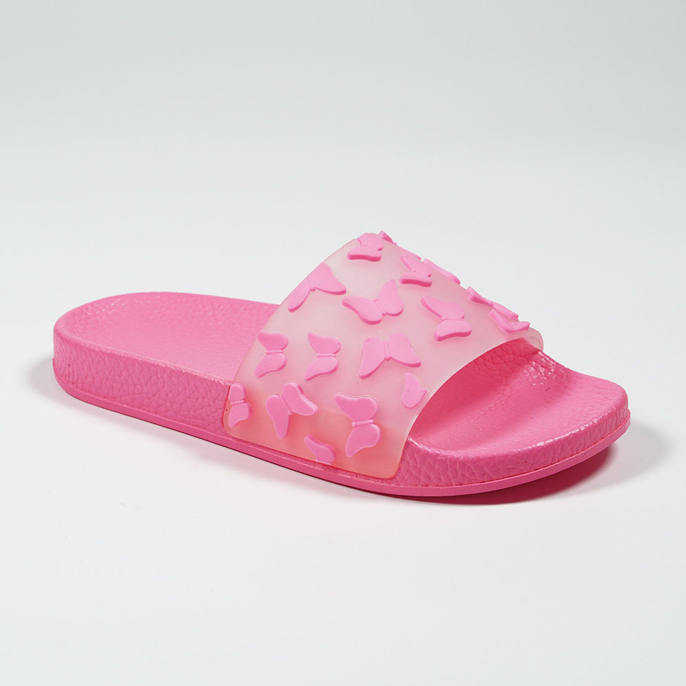 Pretty-Butterfly-Women's-Casual-Bedroom-Slippers-Lady-Wholesale-Footwear-NMD8010H-3-neon-pink