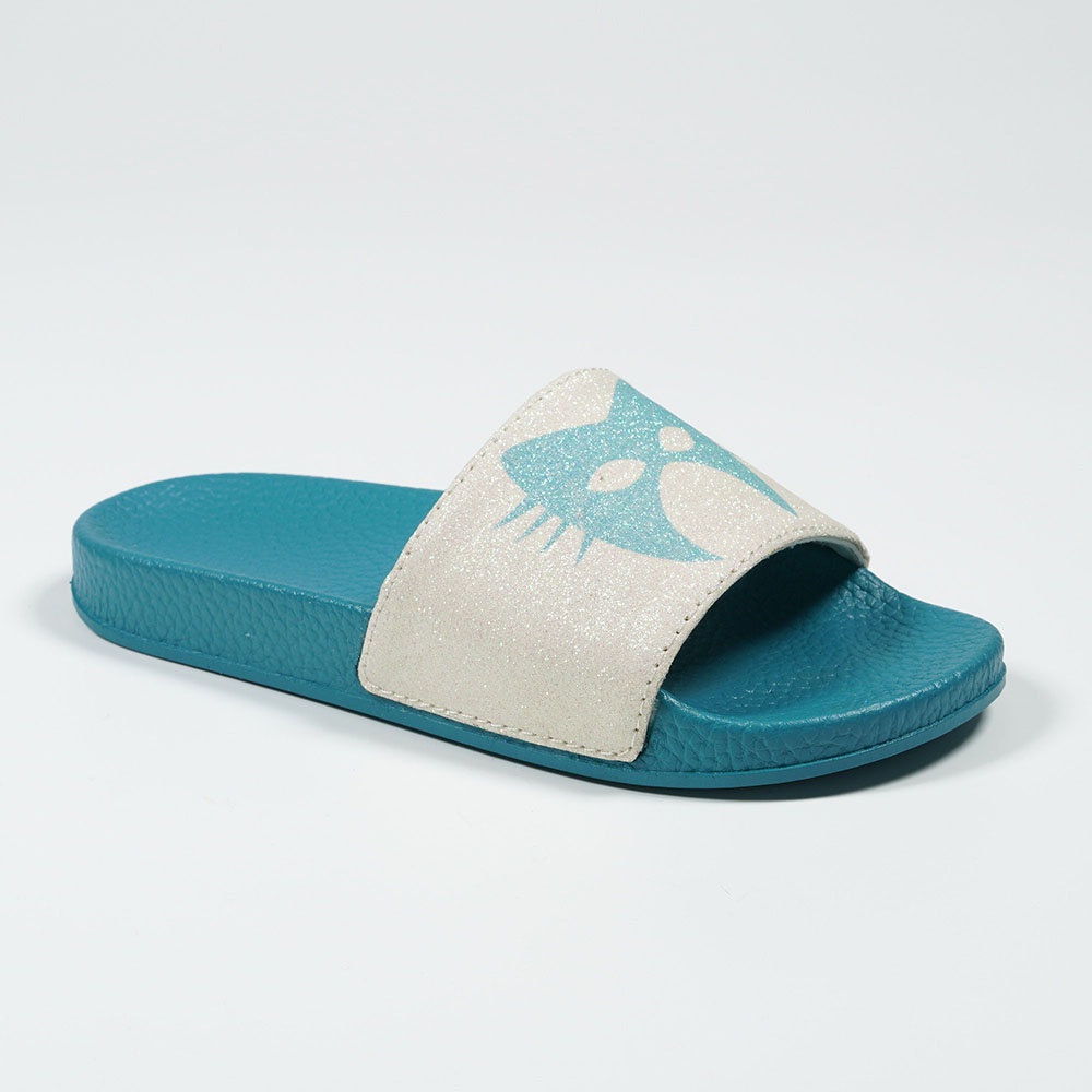 Kitty-Mask-Scrub-Fine-Shimmer-Casual-Slippers-NMD8010H-4-turquoise