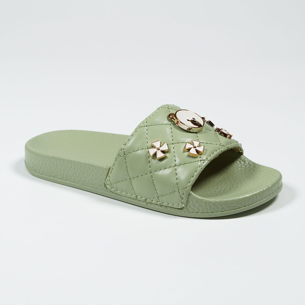 Cute-Polar-Bear-Decoration-Bedroom-Casual-PVC-Slippers-NMD8010F-4-Sage-Green