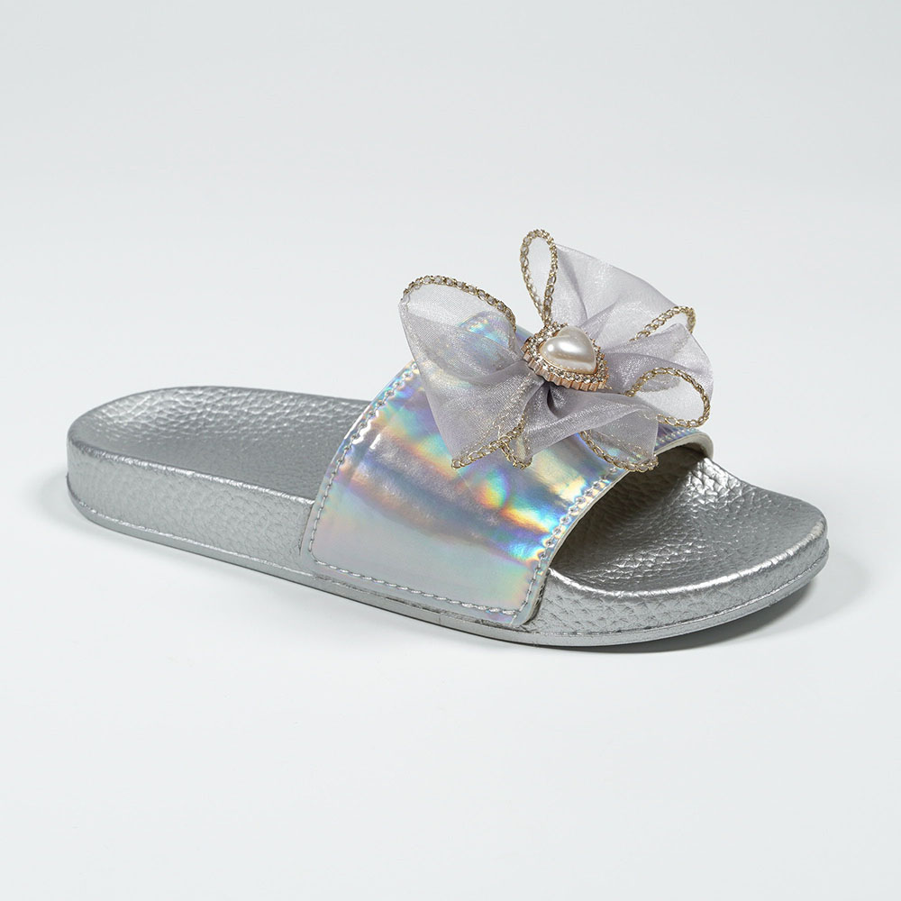 Women's-Slides-Sandals-Bowknot-Beach-Casual-Comfort-Slippers-NMD8010H-7-silver