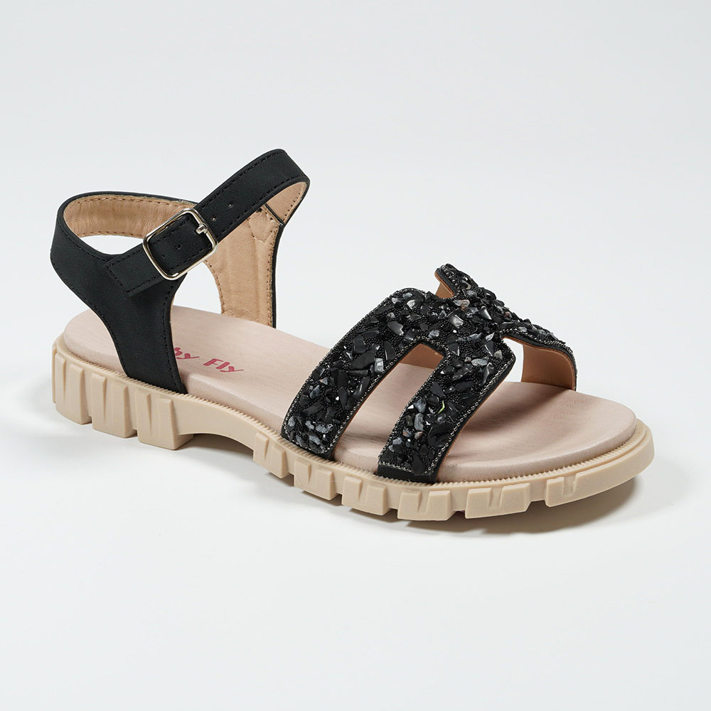 Nikoofly-Beach-Crushed-Stone-Comfortable-Dressy-Sandals-YDXLS2209-4-black