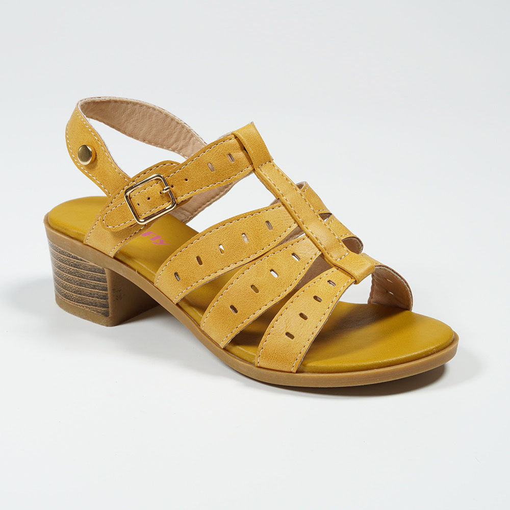 Women-Modern-Cut-Out-High-Heel-Leather-Sandals-with-Buckle-YDX0508L-3-yellow