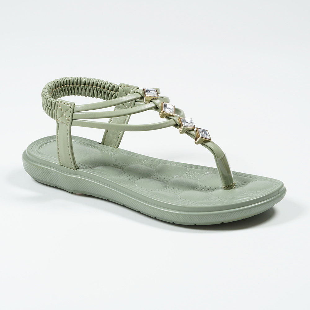 Nikoofly-Womens-Summer-Bohemian-Flat-Sandals-with-Elastic-Strap-NMD2303-4-opal-green