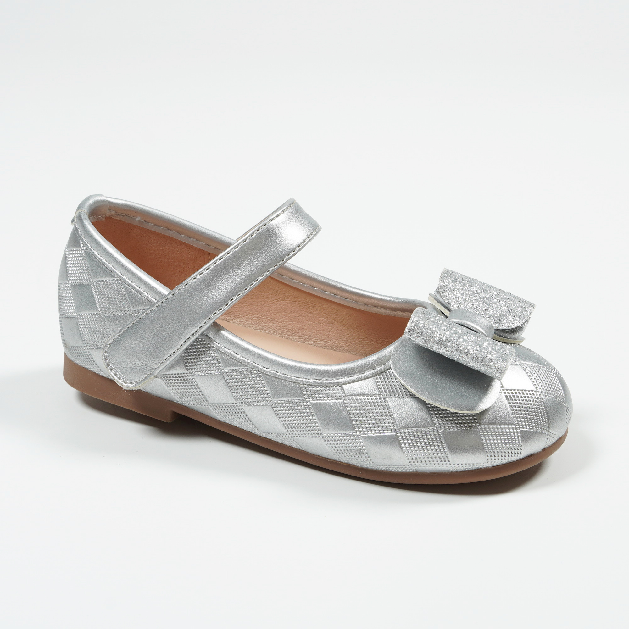 Nikoofly-pink-glitter-bow-ballerina-flats-HSA5602K-4-silver