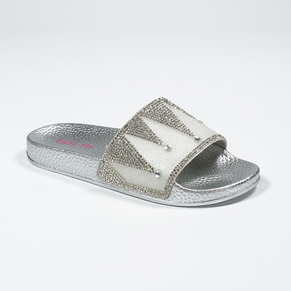 Trendy-Shiny-Rhinestone-Decoration-Soft-PU-Flat-Slippers-EVA-Lightweight-Outsole-NMD8010-4-silver