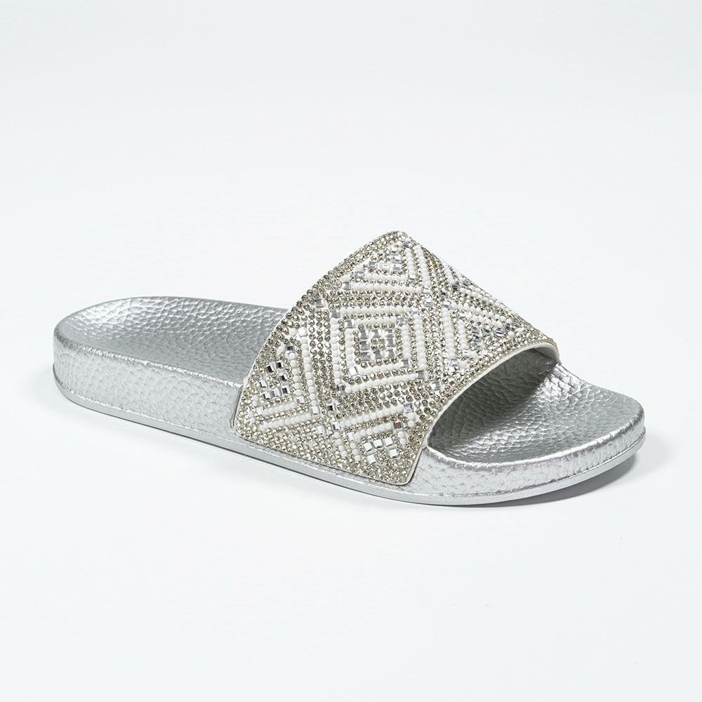 Women's-Elegant-Rhinestones-Mosaic-Pool-Slide-NMD8010D-1-silver