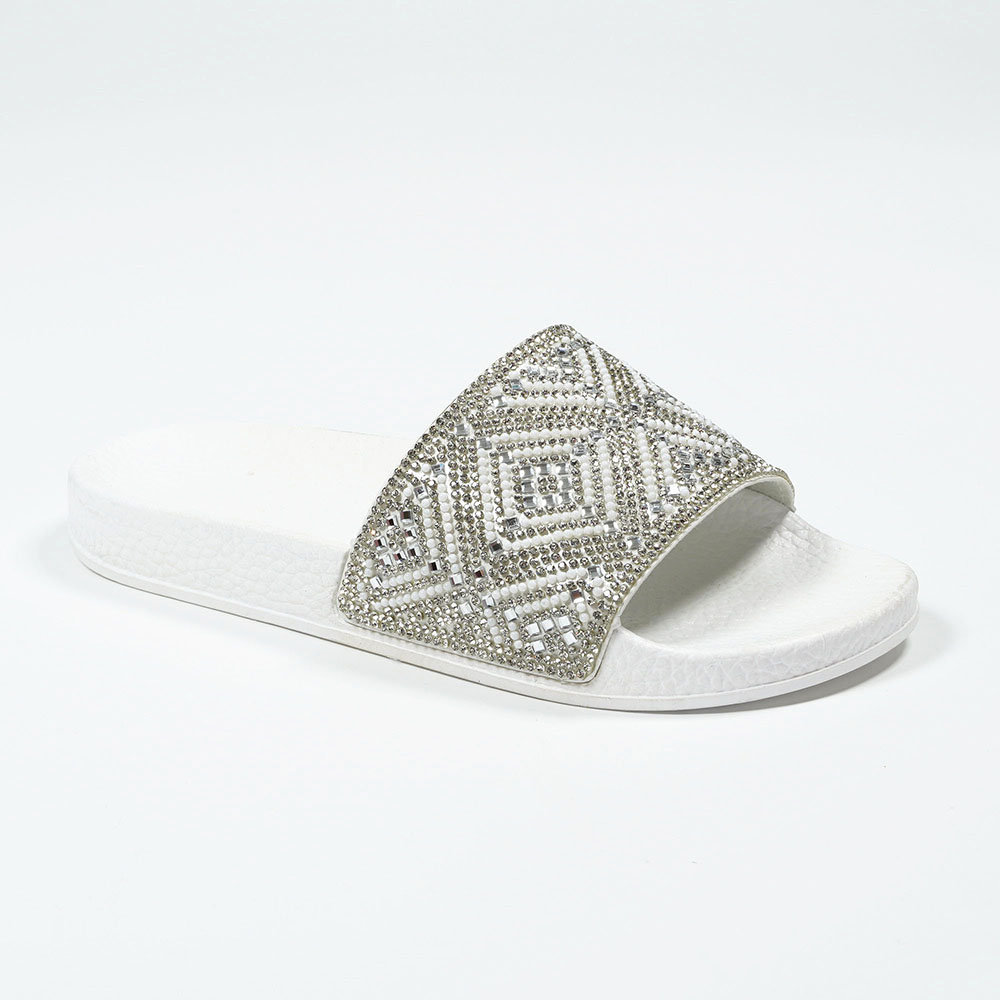 Women's-Elegant-Rhinestones-Mosaic-Pool-Slide-NMD8010D-1-white