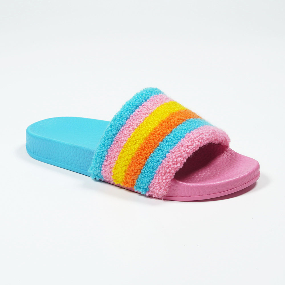 Colorful-Plush-Striped-Slippers-Two-color-Gradient-Outsole-NMD8010D-3-blue