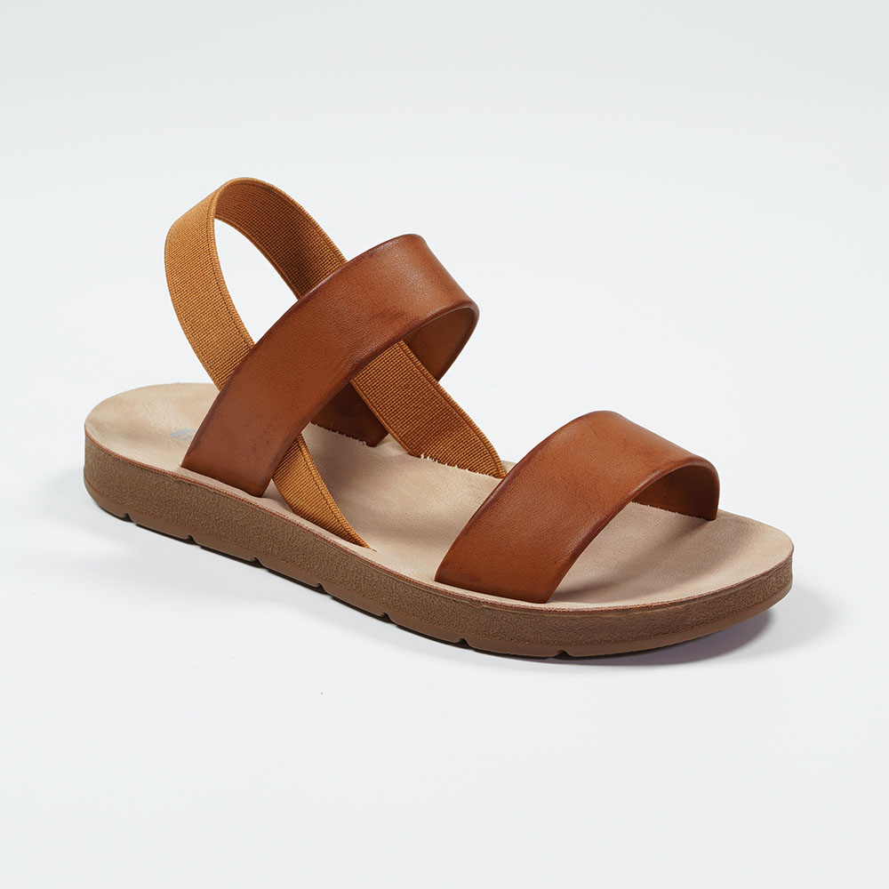 Yidaxing-Rubber-Band-Back-Strap-Vintage-Brushed-PU-Leather-Classic-Sandals-WS3905D-2-brown