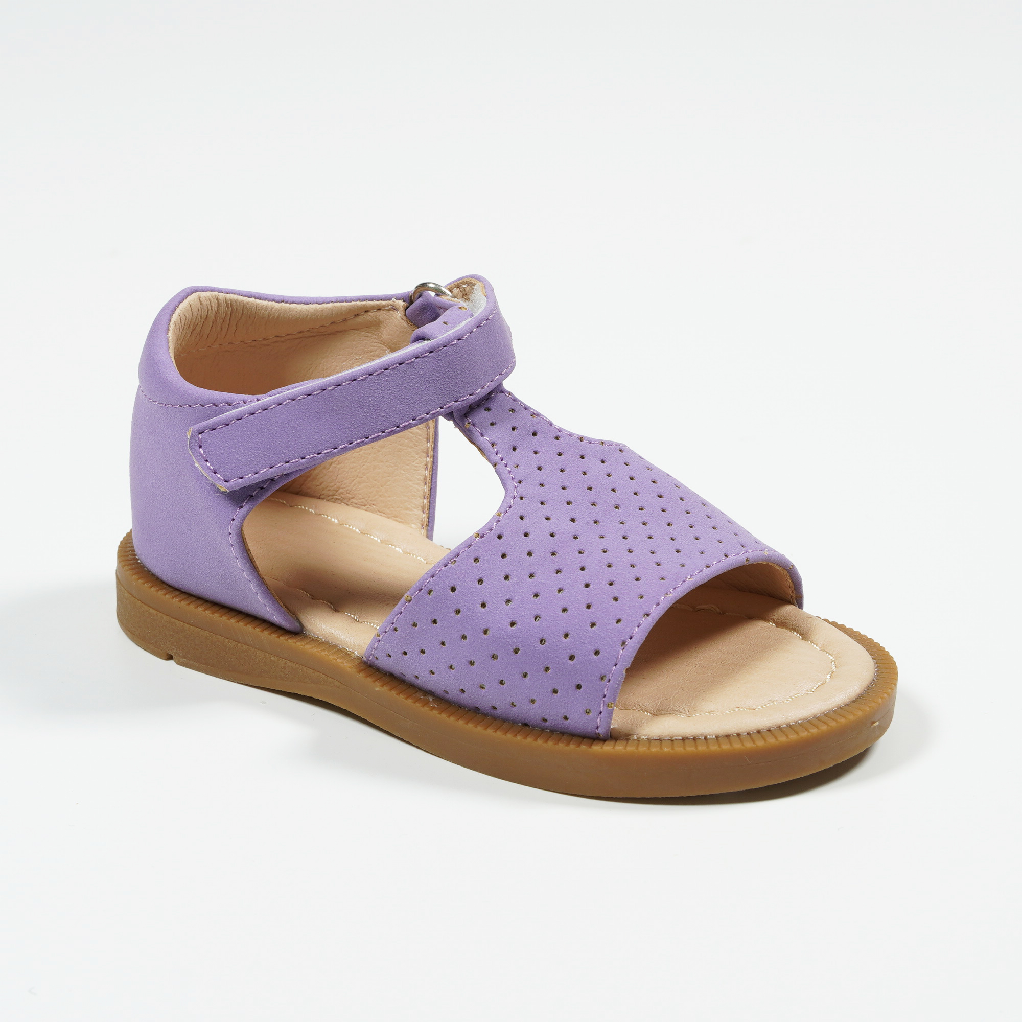 Magenta-Breathable-Sandal-with-Velcro-Closure-YDX0528ES22-1-purple