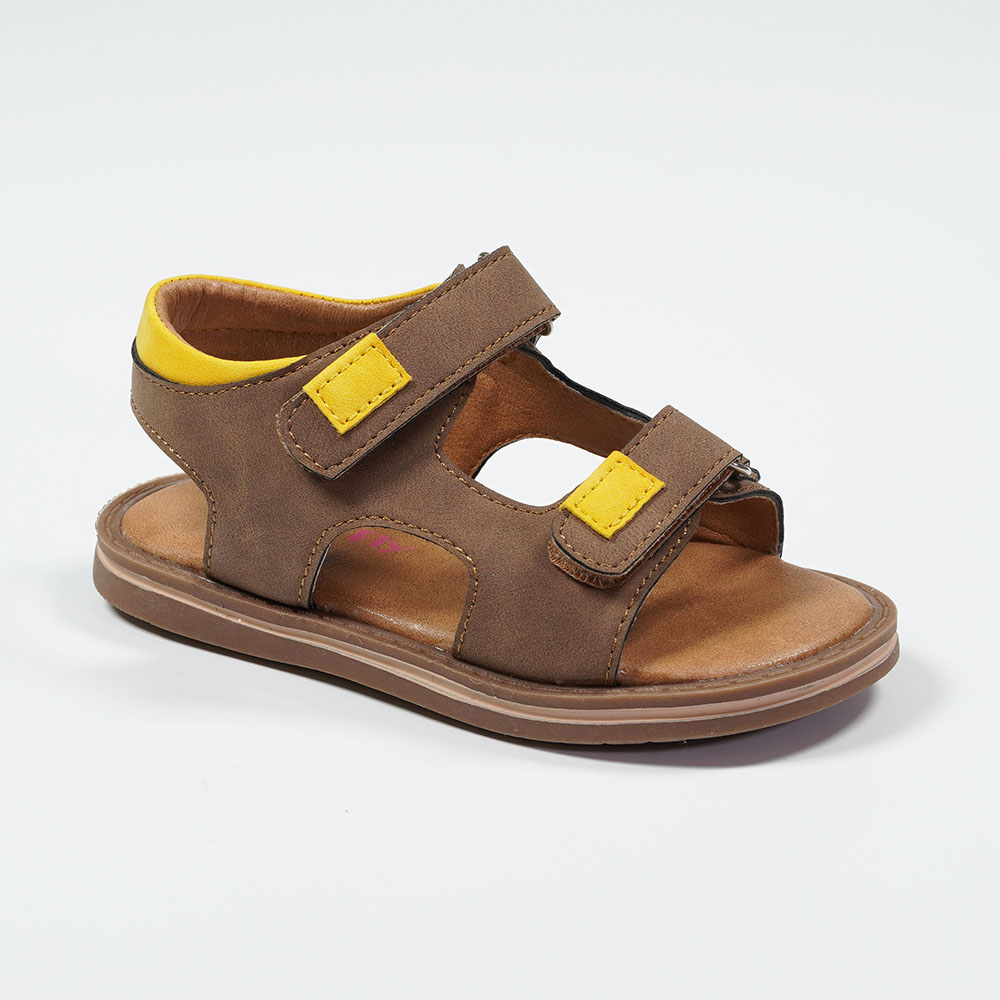 2023-Handsome-Boys-Fashion-Summer-Casual-Sandals-Velcro-Design-Breathable-Shoes-YDX0565C-4-brown