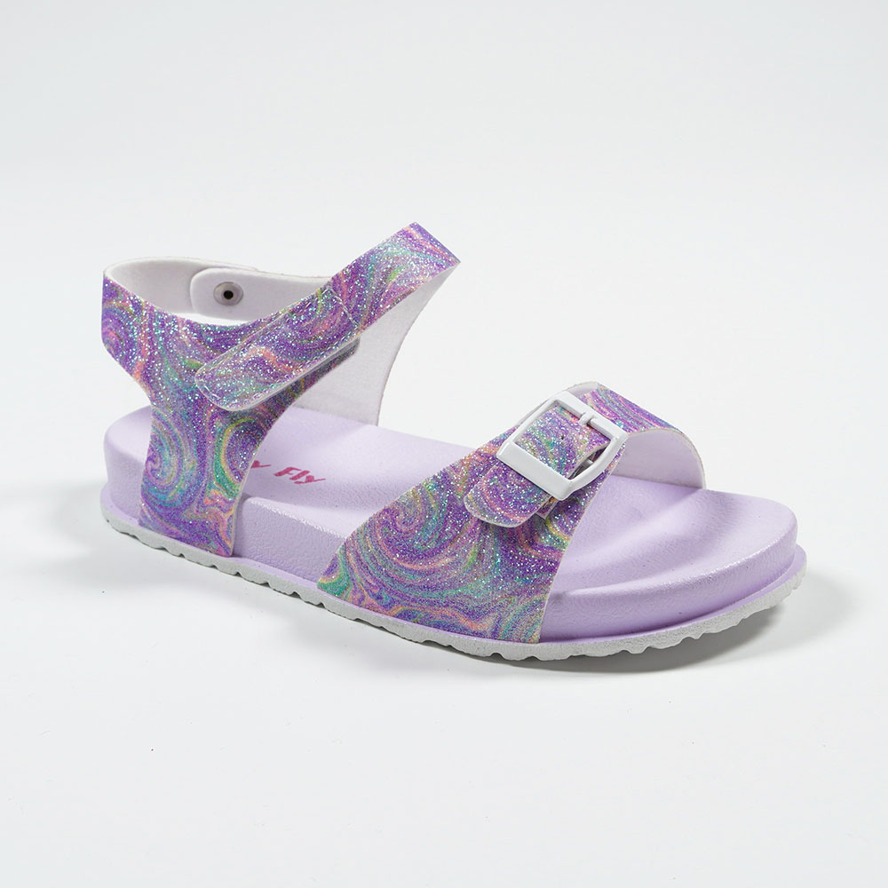 Yidaxing-Cartoon-Starry-Sky-Rainbow-Spotted-Pattern-Glitter-Sandals-for-Children-YDX539B-4-purple