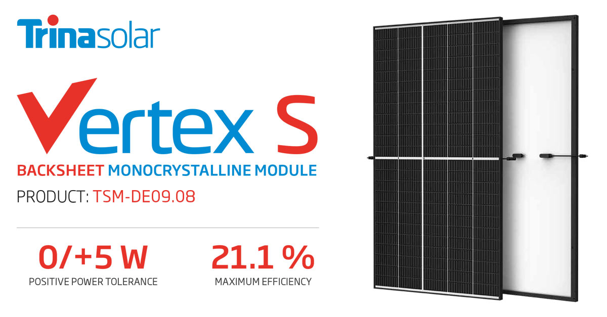 Trina Vertex S 400W Solar Panel TSM-400DE09.08