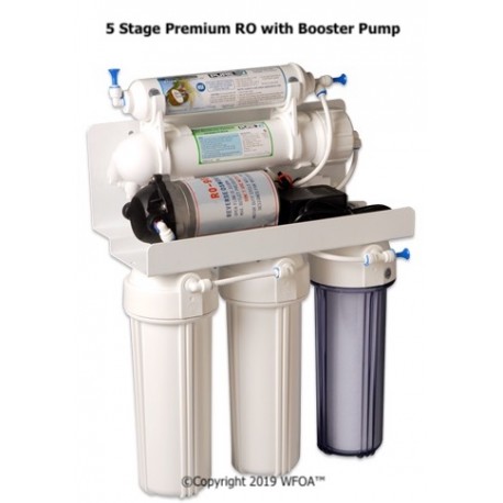 FilterDirect.com Aquarium, Drinking Water, Hydroponics RO System - 773, Booster Pump Assembly Large 150-200GPD RO systems (pre-wire