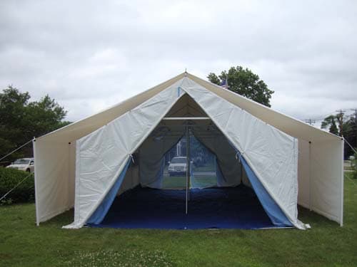 Tunnel or Quonset Shaped Tent | <a href='/relief-tents/'>Relief Tents</a>