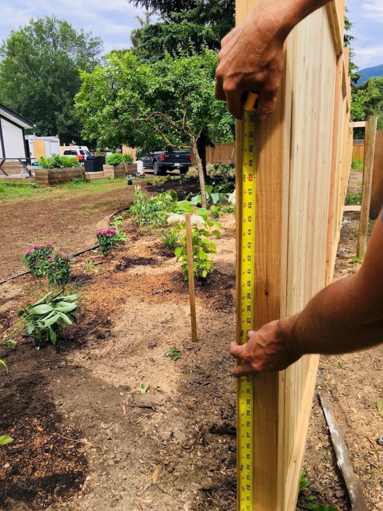 wood fence panels 4 feet high