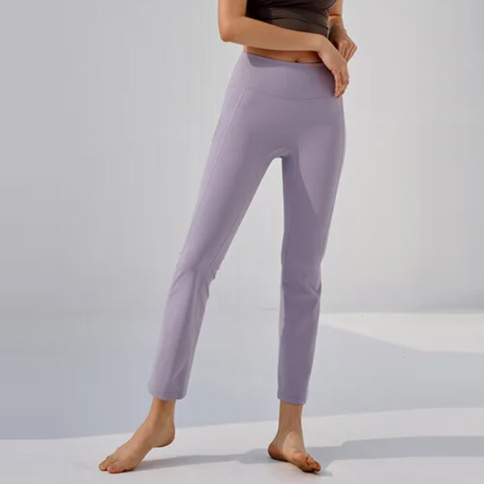 Boots Cut Leggings flare lavender (1)