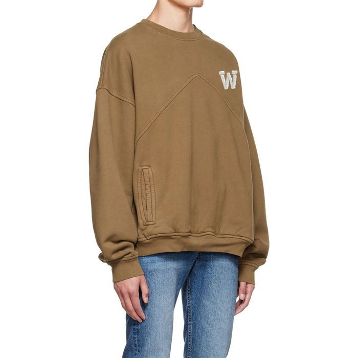 Brown Embroidered Sweatshir (3)