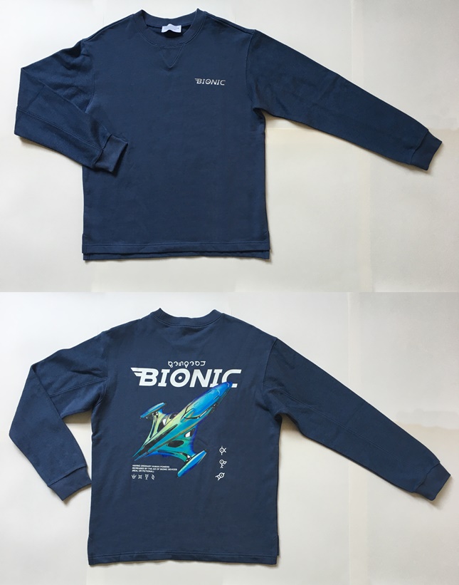 custom oem navy sweatshirts