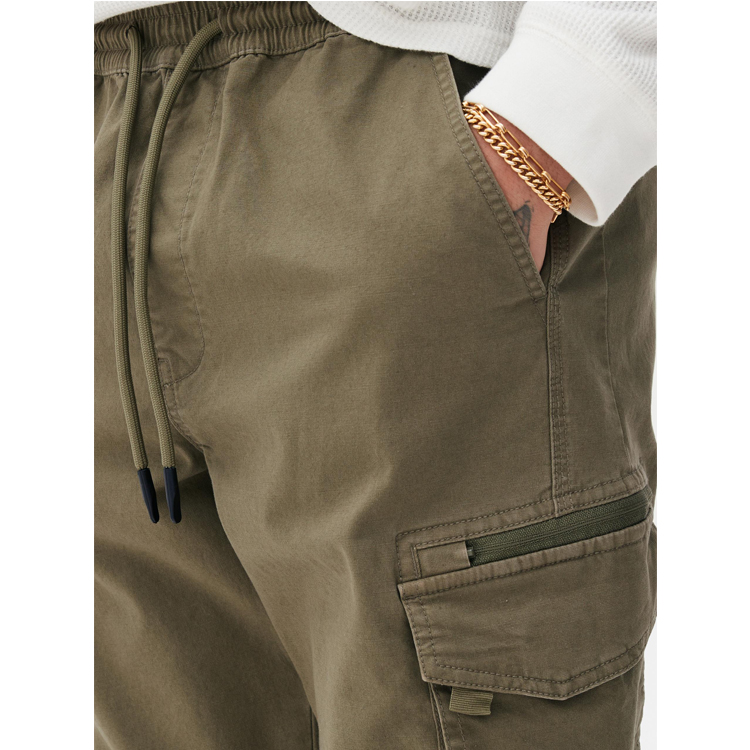 pockets Slim Cargo Trousers (3)