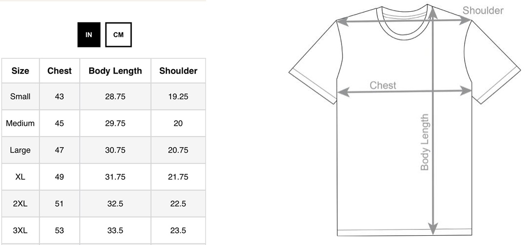 Size Guide