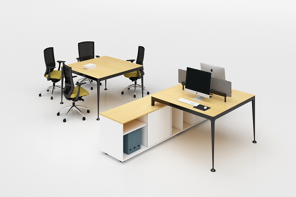 Factory Direct: Luxury Design 4 Person Office Workstation