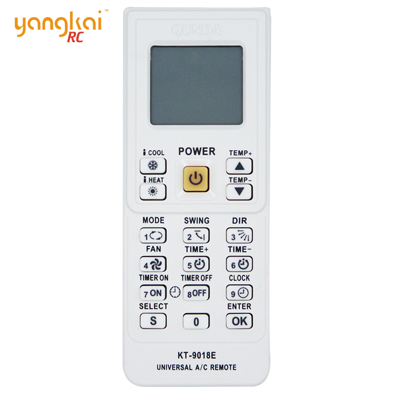 4000 in 1 Universal A/C Remote KT9018E