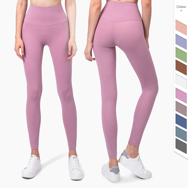 Shop Factory-Made High Waist Nude Yoga Leggings for Fitness at Unbeatable Prices