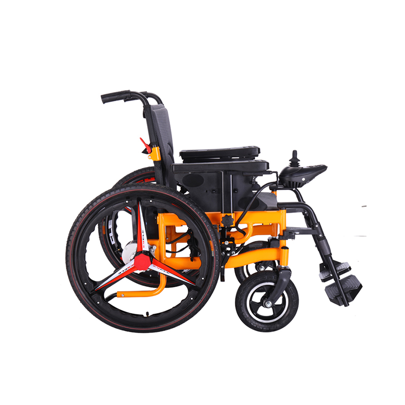 Premium <a href='/foldable-motorised-wheelchair/'>Foldable Motorised Wheelchair</a> - YHW-001B | Factory Direct Handicapped Mobility Solutions