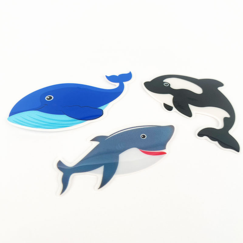 Reusable toy silicon TPE TPU sticker for kids fun