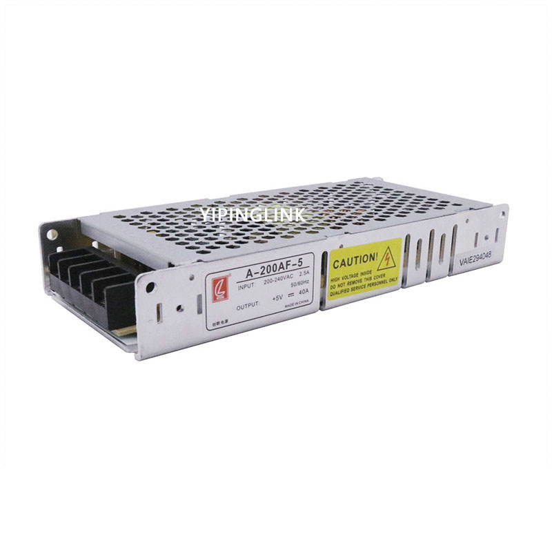 Factory Direct: CZCL A-200AF-5 <a href='/led-power-supply/'>LED Power Supply</a> Switch, 5V 40A, Slim Design - Chuanglian 200W