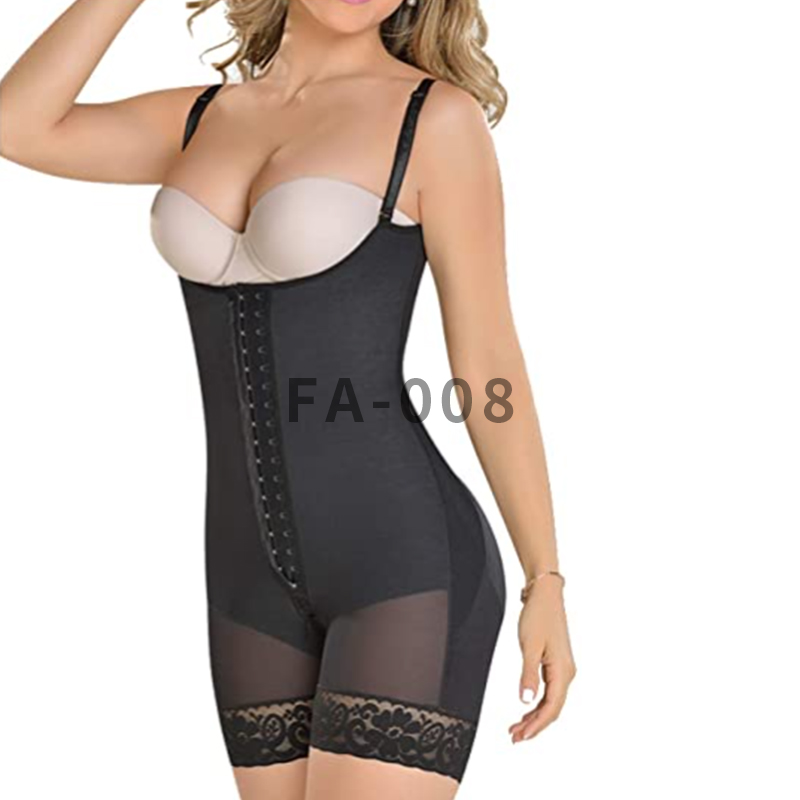 FA-008 Black <a href='/fajas/'>Fajas</a>-Strapless Postpartum Girdles Butt Lift for Women/ faja deportiva