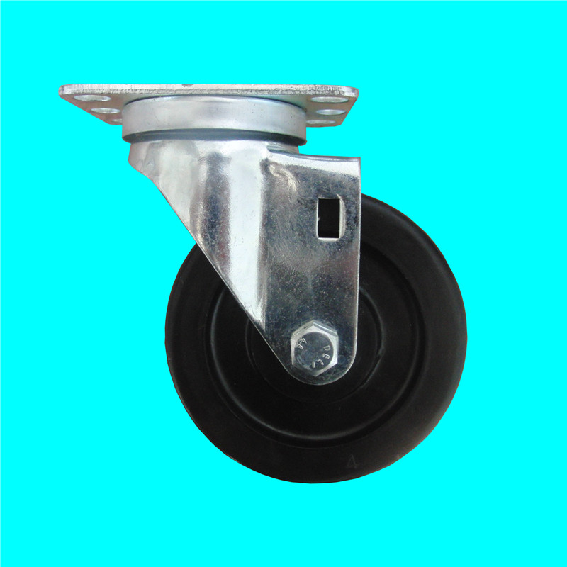 Factory Direct: 3 Inch Plate Swivel <a href='/caster-wheel/'>Caster Wheel</a>s with Locking Mechanism