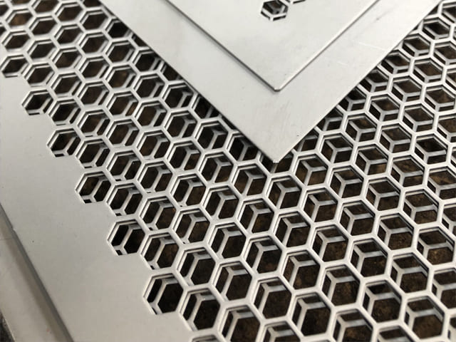 Perforated Metal Etching | Burr Free Holes | Etched Metal CT