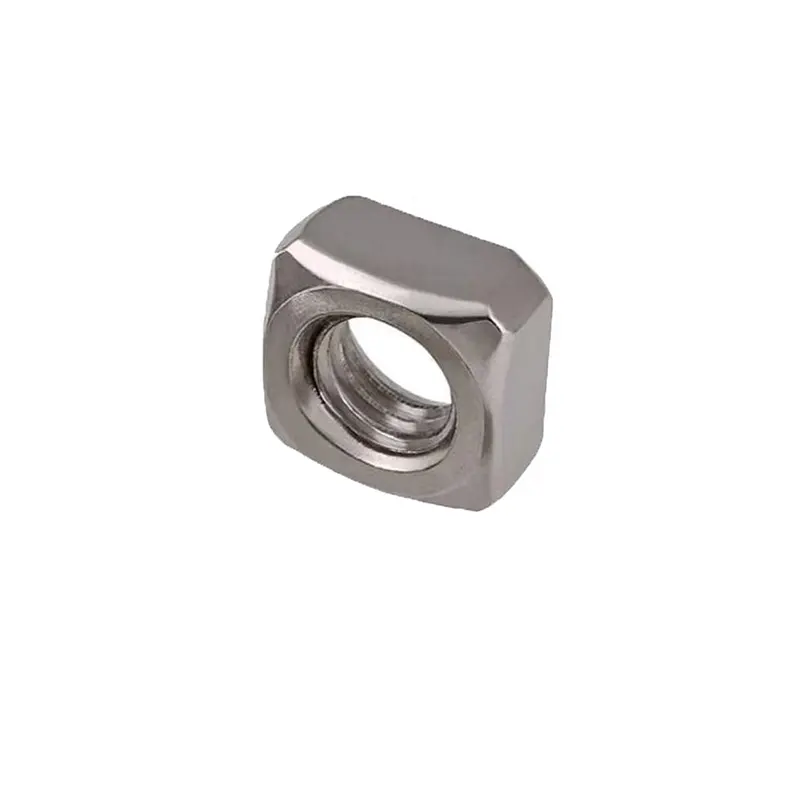 Square nut high strength 4.8 6.8 8.8 10.9 12.9 standard size Zinc Plain Square nut UNF UNC ANSI DIN557 A2 A4 70 80 manufacture wholesale price