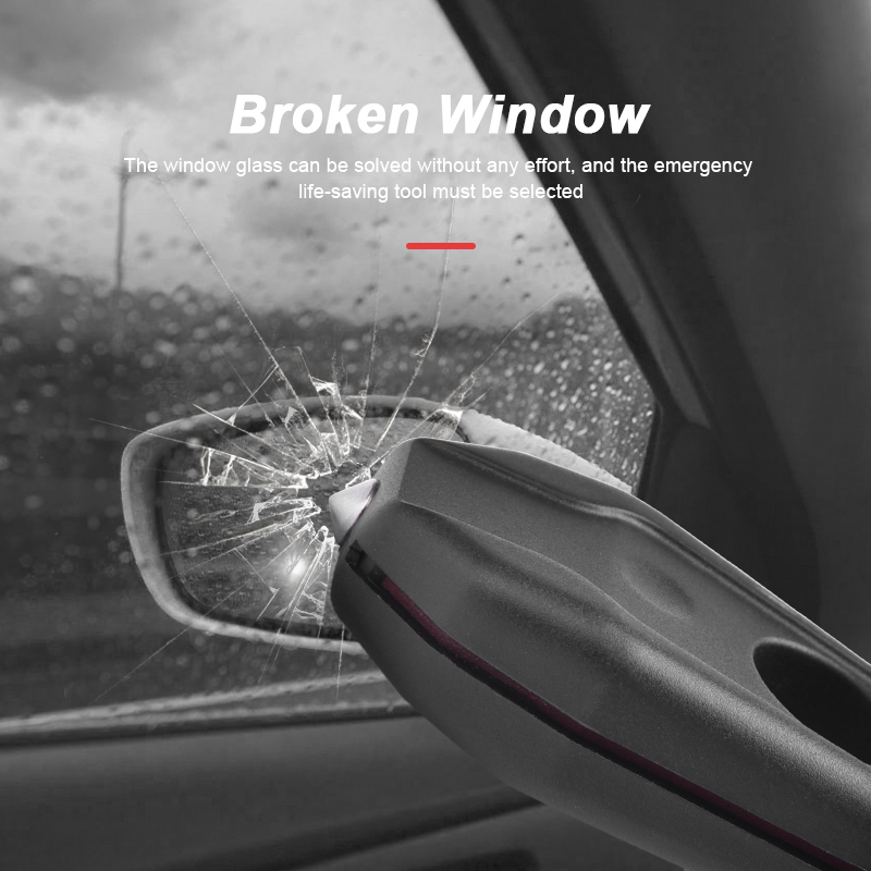 BAIYITONGDA Mini Car Window Breaker Fluchtwerkzeug Glasbrecher