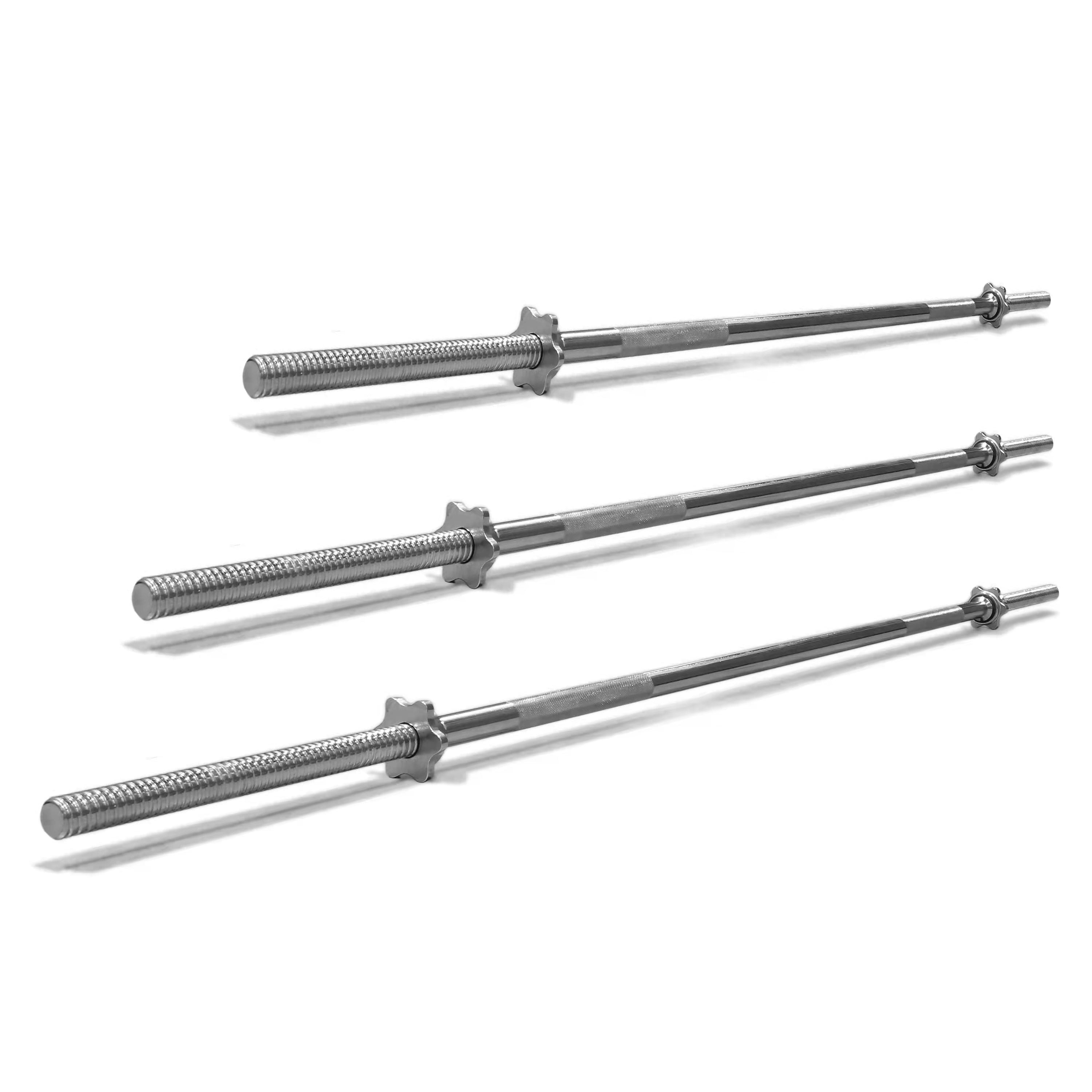 STANDARD 1 INCH CHROME BARBELL -THREADED