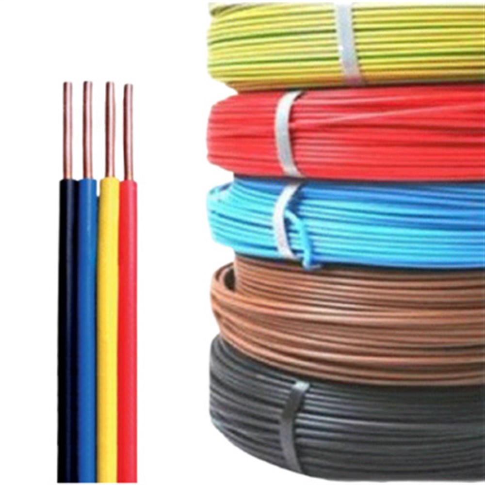 FEP Covered Teflon Jacketed Wire , Anti UV Radiation Insulated Copper Wire