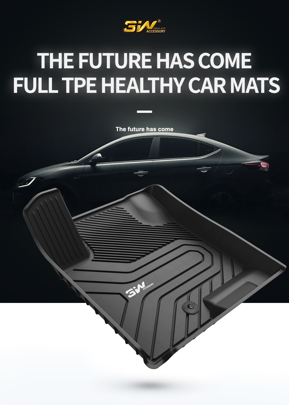 TPE car mat for HYUNDAI4