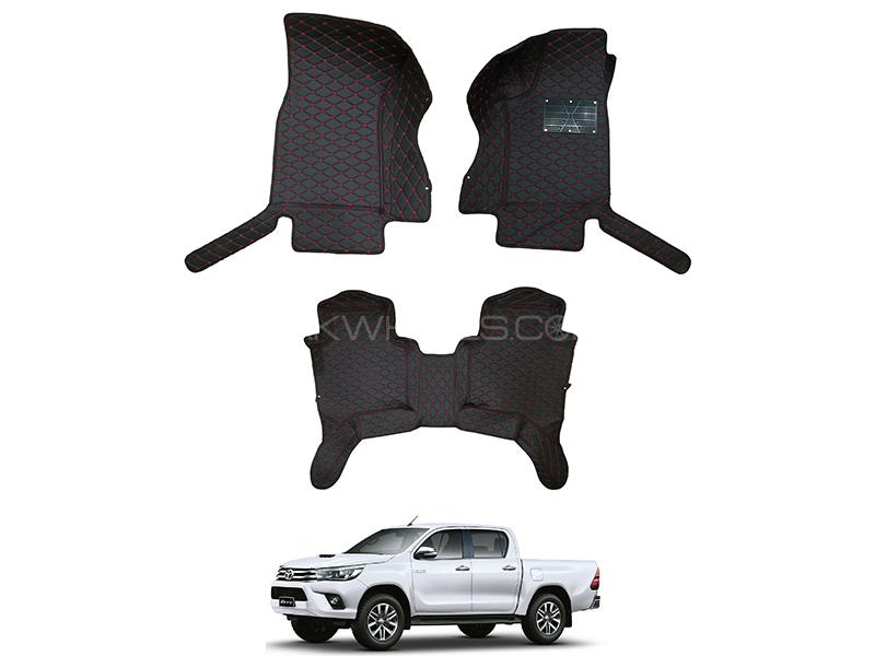 Toyota Hilux D/C 2016-Present TPE Floor Liners | | After-Mart.com