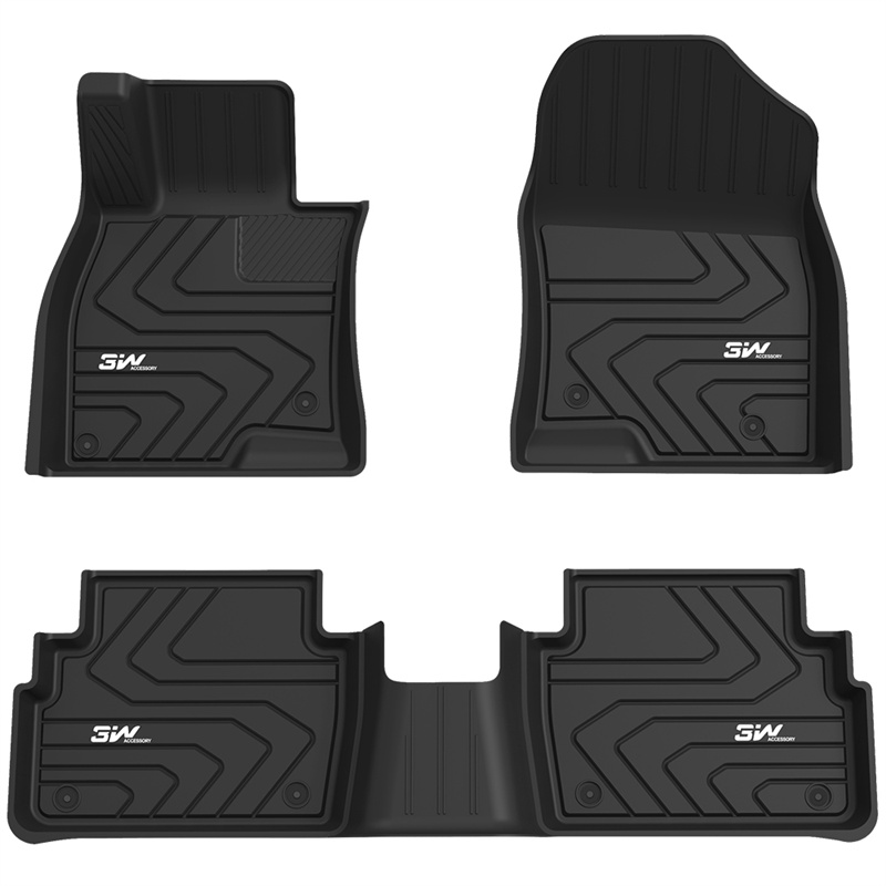 Custom Black TPE Material Car Mat For Mazda